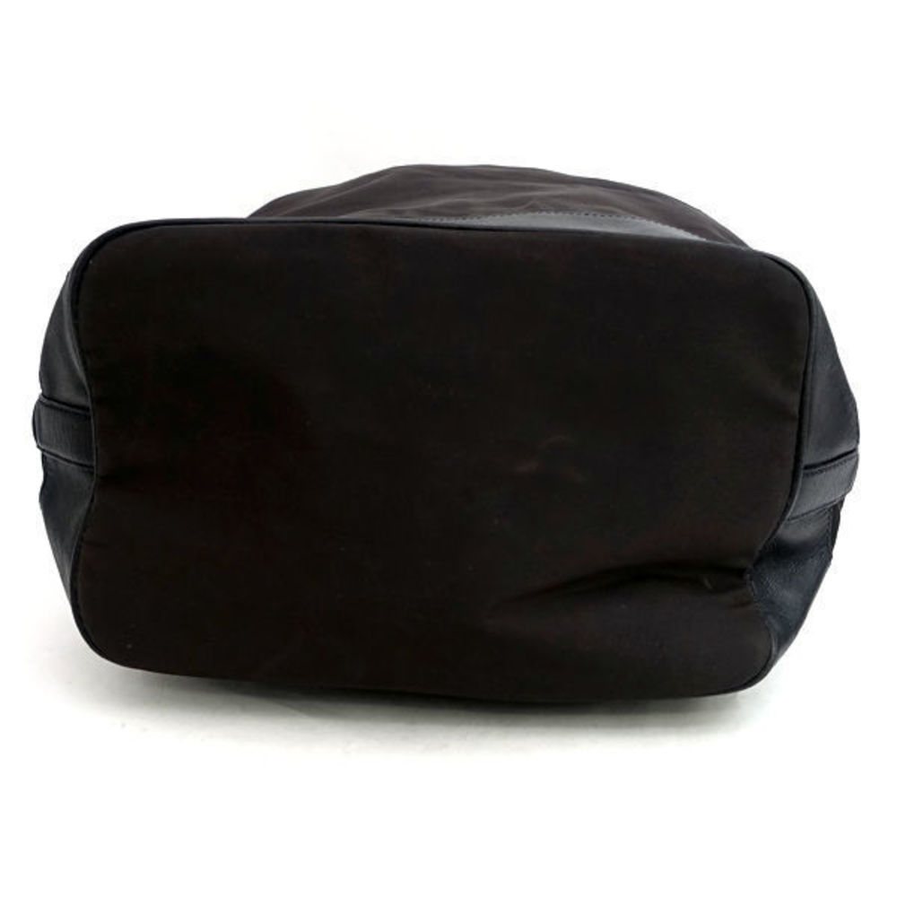 Prada Drawstring Brown Dark Purse - image 3